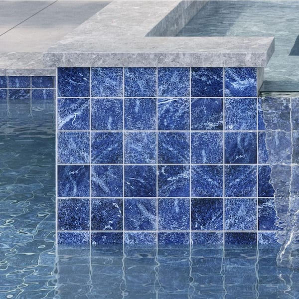 Seascape 6 in. x 6 in. Mariner Gloss Glazed Porcelain Wall Tile (12 sq. ft/case)