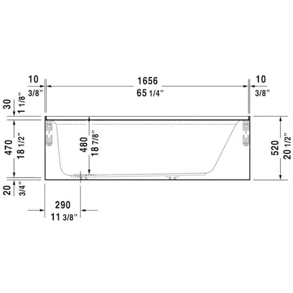 monreveさま Moen White Vitreous China Undermount Sink, 23.625 X 14.75 X