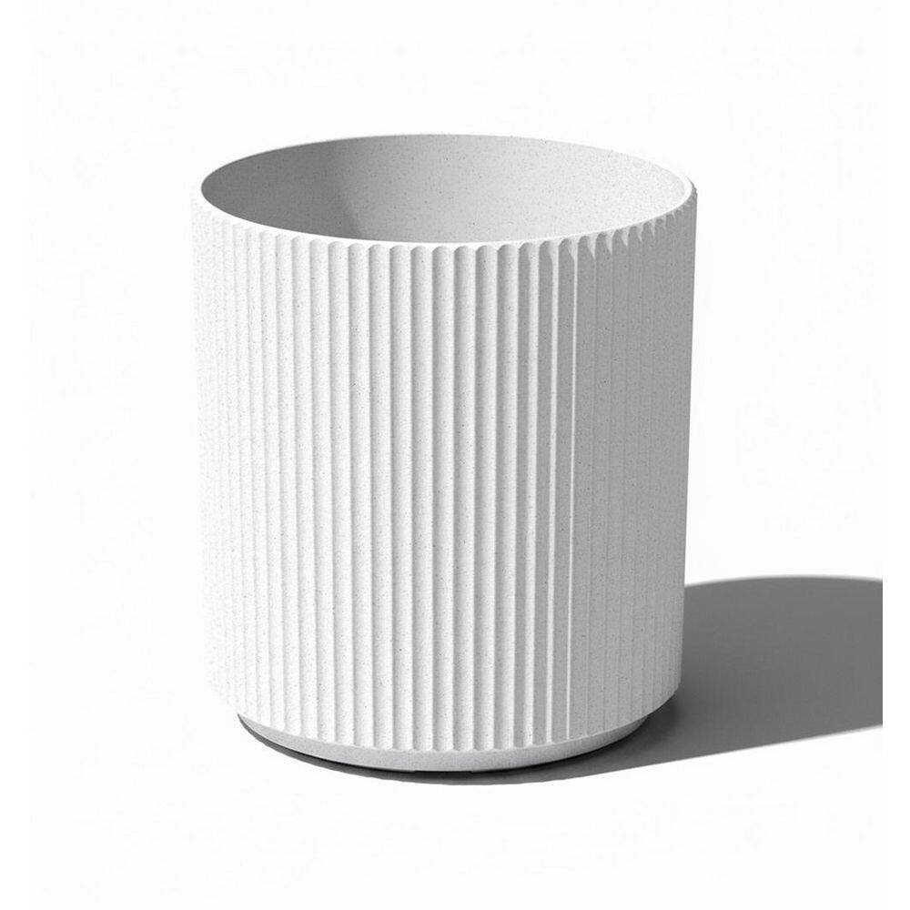 "18.5""D x 18.5""W x 20""H White Demi Series Round Planter (Porch/Patio/Backyard)" price history on PriceWatchPro