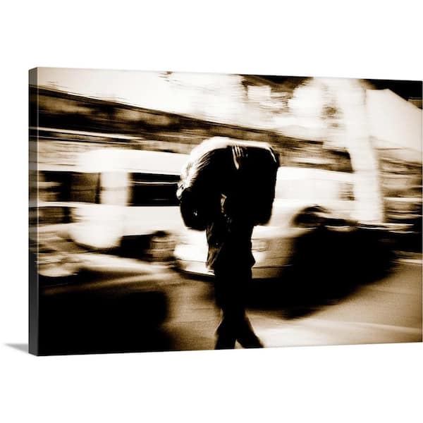 GreatBigCanvas "A Young Worker Carries a Heavy Load in the Grand Bazaar, Istanbul, Turkey" by Joseph Roybal Canvas Wall Art