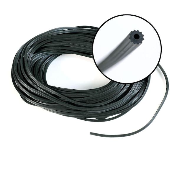 0.175 in. x 100 ft. Black Screen Spline