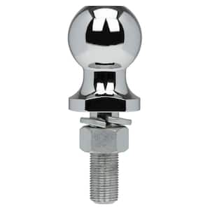 Class 1 2,000 lb. 1-7/8 in. Ball Diameter, 3/4 in. Shank Diameter, 2-3/8 in. Shank Length Chrome Trailer Hitch Ball