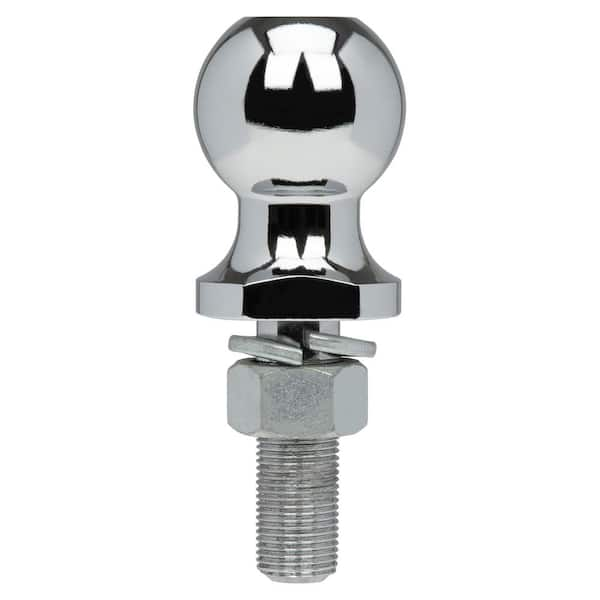 TowSmart Class 1 2,000 lb. 1-7/8 in. Ball Diameter, 3/4 in. Shank Diameter, 2-3/8 in. Shank Length Chrome Trailer Hitch Ball