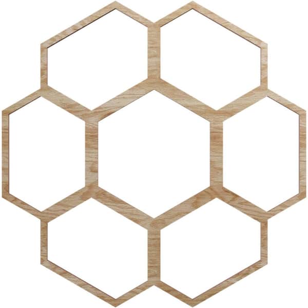 0.375 in. x 5.625 in. x 16 in. Wood Medallion Moulding