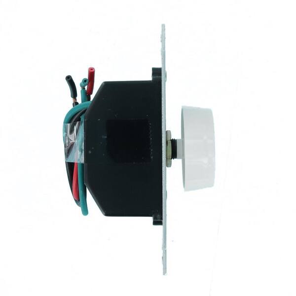 thumbnail image 2 of Leviton 6639-W White 4-Speed Stepped Ceiling Fan Control - 1.5A Single Pole - Rotary Dial, New Old Stock 2 of 3
