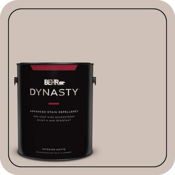 BEHR DYNASTY 1 gal. #770A-3 French Castle Matte Interior Stain-Blocking Paint & Primer