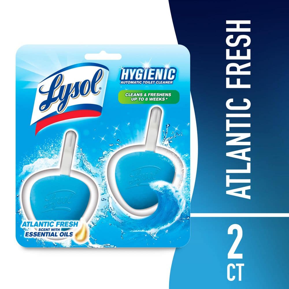 Lysol Atlantic Fresh Scent Automatic In-The-Bowl Toilet Bowl