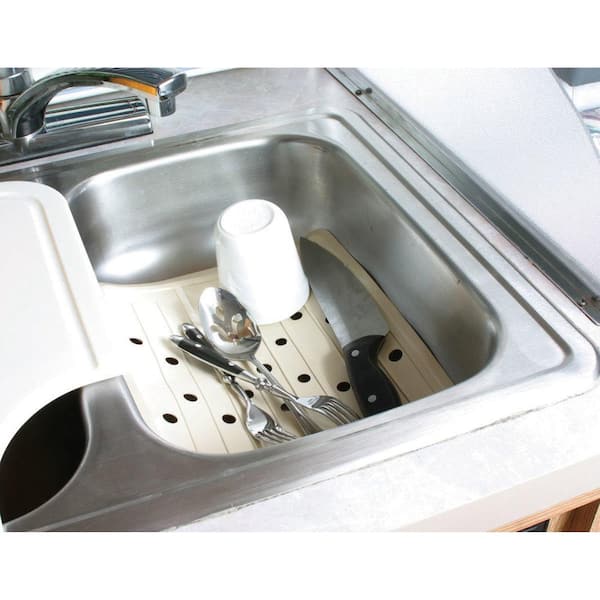 CAMCO Medium RV Dish Drainer and Tray - Designed for RV and Marine