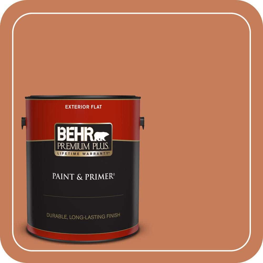 1 gal. #M210-6 Orange Liqueur Flat Exterior Paint & Primer price history on PriceWatchPro