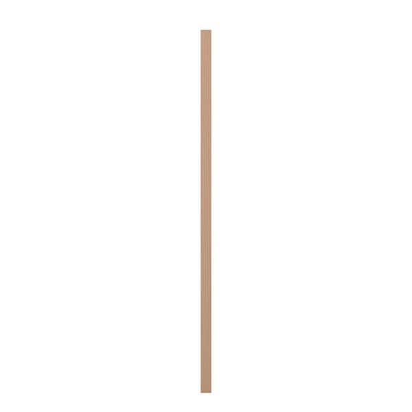 1.25 in. D x 1.25 in. W x 42 in. L Unfinished Poplar Wood Baluster