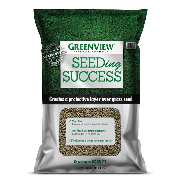 Photo 1 of 38 lbs. Fairway Formula Seeding Success Biodegradable Mulch with Fertilizer