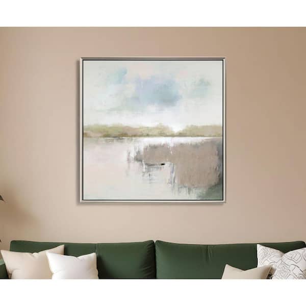 1 Piece Floater Frame Graphic Print Landscape and Nature 50.00 in. x 50.00 in.