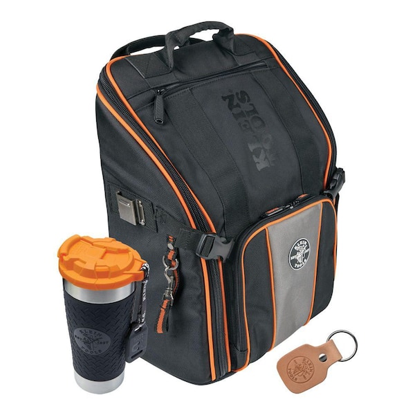 Klein Tools 17 in. Tradesman Pro Tool Bag Backpack Kit