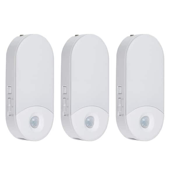 4-In-1 Rechargeable Power Failure LED Night Light (3-Pack)