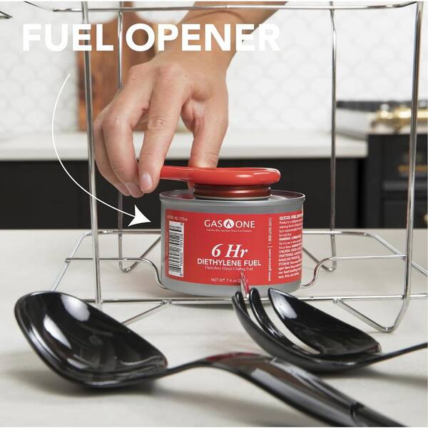 Alpha Living Einweg-Buffet Set - 33-teilig Mit Wärmehalter & Brenndosen