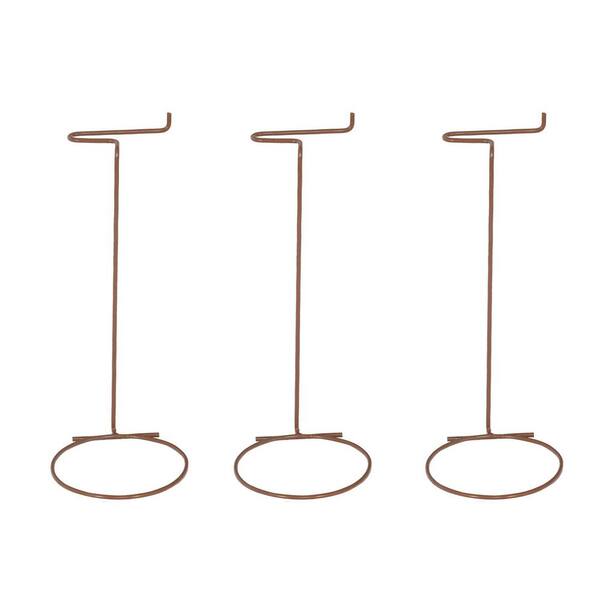 MPG Set of 3 Metal Long Fence Pot Hanger-Small