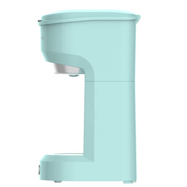 1-Cup Retro Coffee Maker in Mint Green ECMK088-MINT - The Home Depot