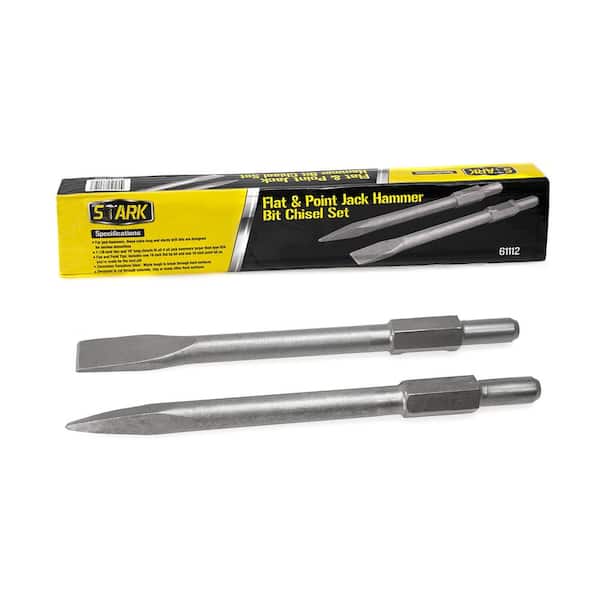 1 1/8" HEX MOIL POINT CHISEL FOR AIR HAMMER 
