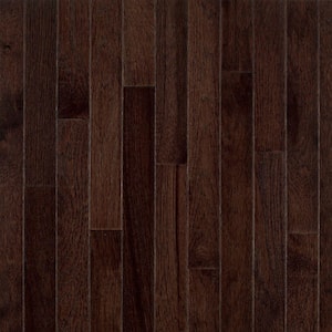 Frontier Shadow Hickory 3/4 in. Thick x 3-1/4 in. Wide x Varying Length Solid Hardwood Flooring (22 sqft / per case)