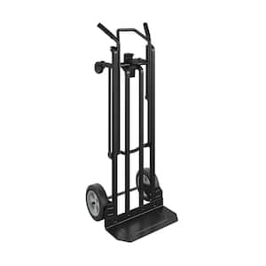Steel 2-in-1 Hand Truck (800 lbs. Weight Capacity, Black, 2 Positions)