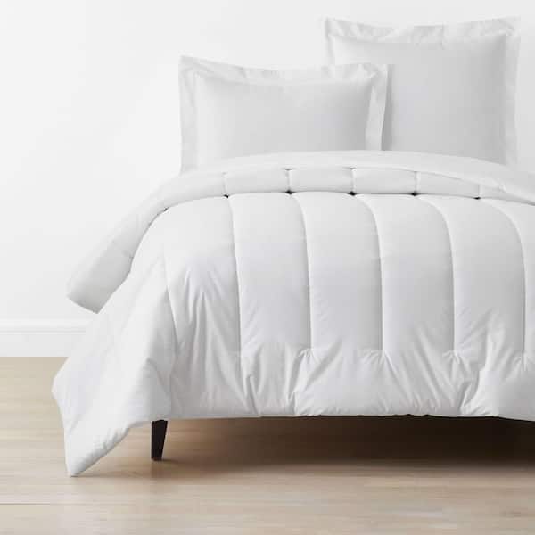 Company Cotton Garment Wash White King/California King Cotton Percale Comforter