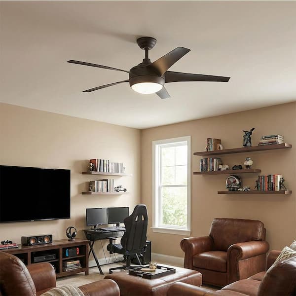 Home Decorators Collection Windward IV 52 in. Indoor LED Oil