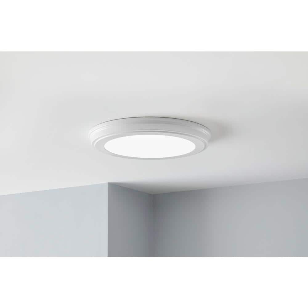 13 in. White Selectable LED Flush Mount price history on PriceWatchPro