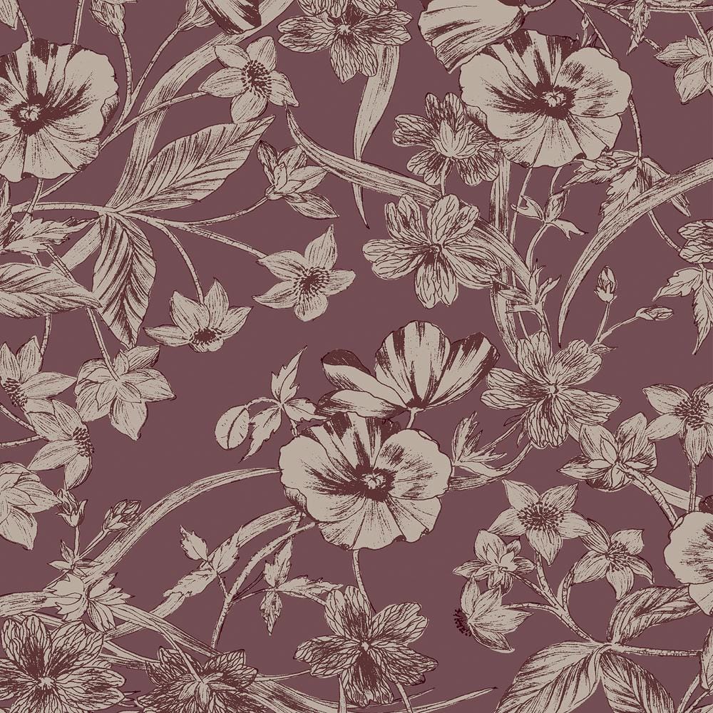 Summerhill Pale Blackberry Wallpaper price history on PriceWatchPro
