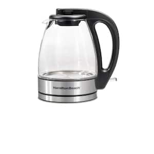 4-Cups Glass Cord Free Electric Kettle