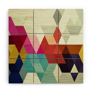 Modele 7 By 3-Of The Possessed Wood Wall Mural Wall Art