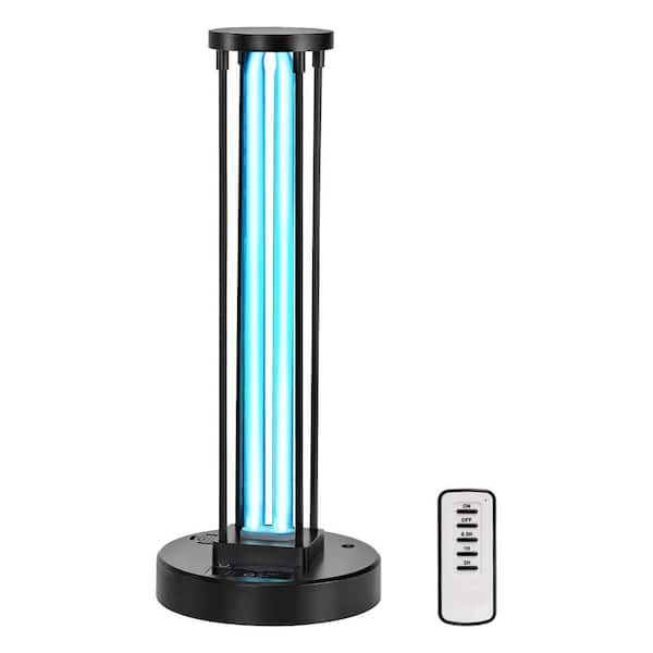 UV Light 36-Watt Ultraviolet Lamp Remote Control with Ozone Purifier with 30/60/120 Minutes Timer