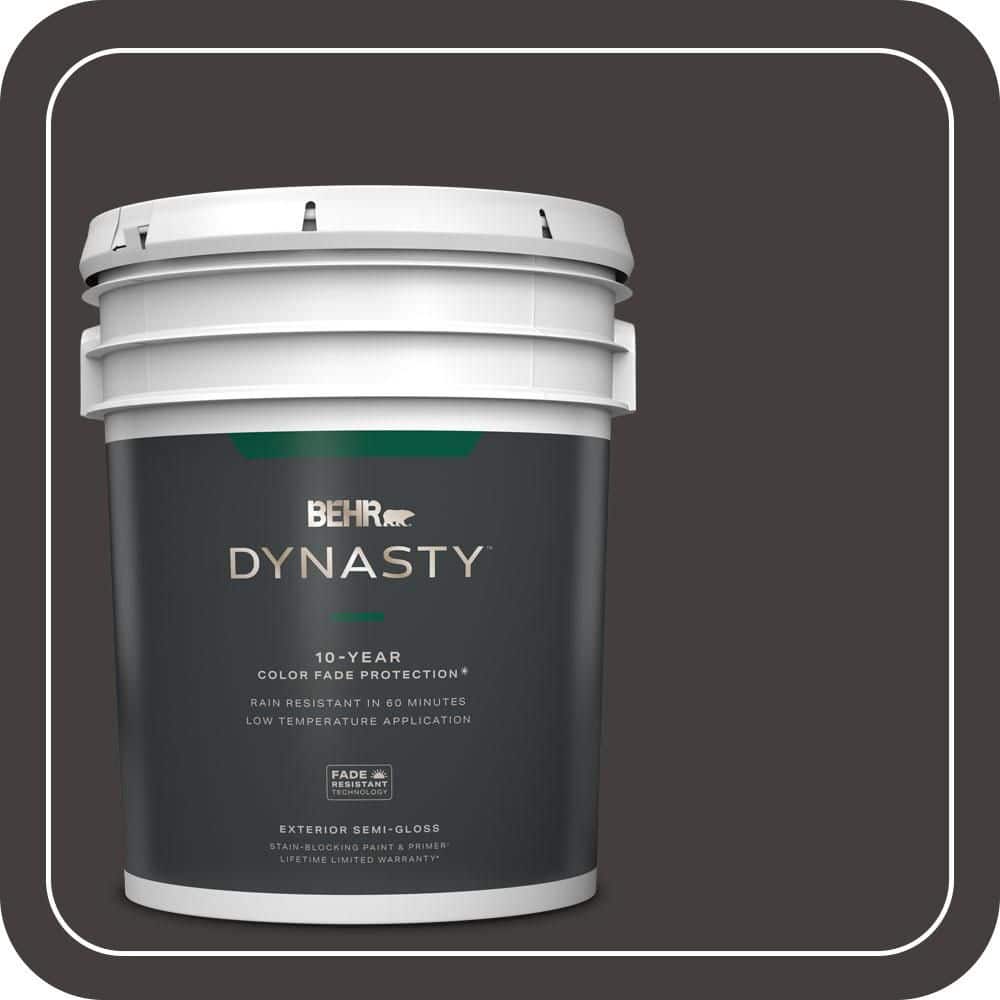 5 gal. #MQ1-35 Off Broadway Semi-Gloss Exterior Stain-Blocking Paint & Primer price history on PriceWatchPro