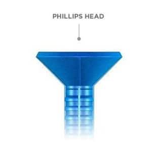 1/4 in. x 2-3/4 in. Phillips Flat-Head Concrete Anchors (8-Pack)