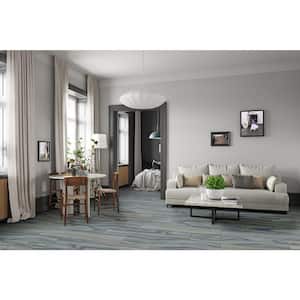 Sardinia Azul 8 in. x 48 in. Polished Porcelain Wood Look Floor and Wall Tile (10.66 sq. ft./Case)