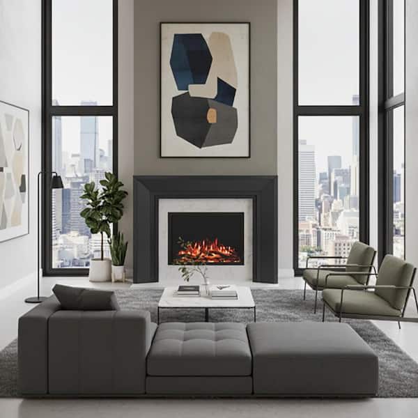 Modern Ember Everly 80 in. x 54 in. Overall Dims Full Surround