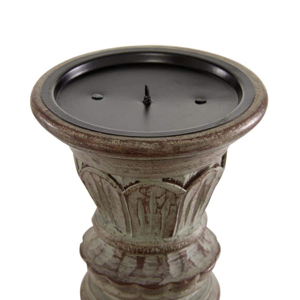 Elegant Traditional Mango Wood Candle Lantern Set, 3 Sizes