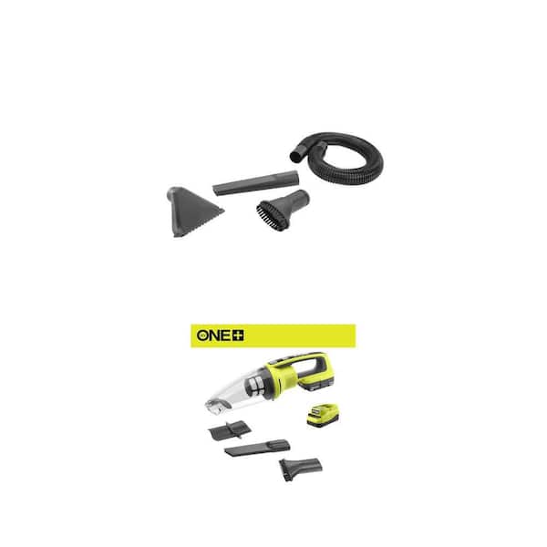 ONE+ 18V Hand Vacuum Kit with 2.0 Ah Battery, Charger and Accessory Kit with Tools