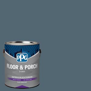 1 gal. PPG1153-6 Silent Night Satin Interior/Exterior Floor and Porch Paint