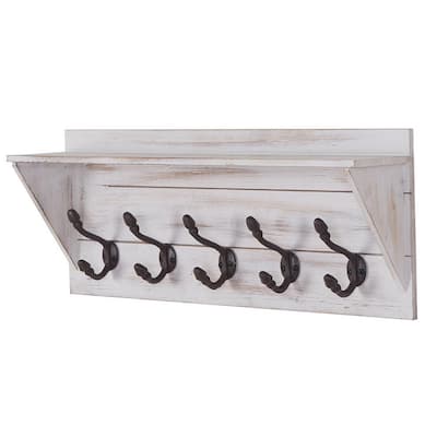 Wall Mounted Coat Racks Entryway Furniture The Home Depot - Wall Mounted Coat Racks Australia