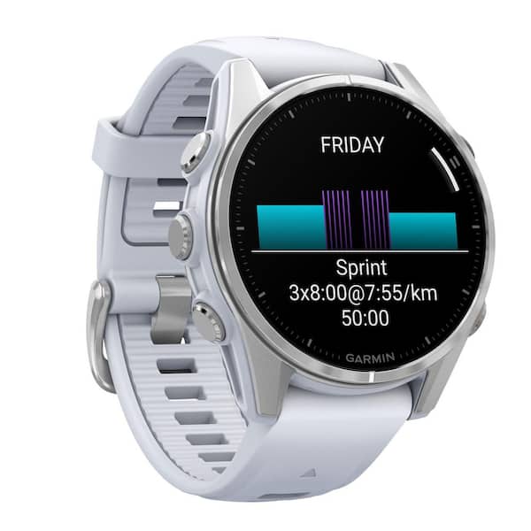 Garmin fenix 8 AMOLED Multisport 43-mm GPS Watch with Silicone