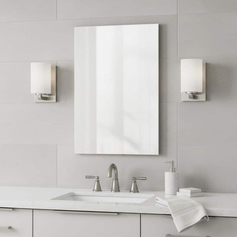 Kyra 4.75 in. 1 Light Brushed Nickel Vanity Light price history on PriceWatchPro
