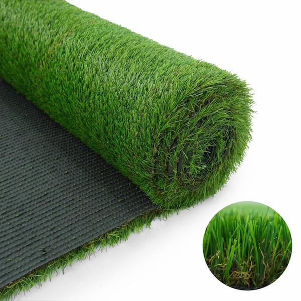 HEBE Artificial Grass Turf Area Rug 3' X 5' Artificial Grass Rug Turf Mat  for Dog Pet Indoor Outdoor Patio Mat Astroturf Grass Door Mat for Garden  Lawn Landscape