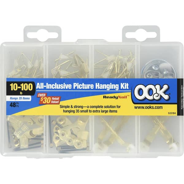 (1-Pack) Medium ReadyNail Picture Hanging Kit