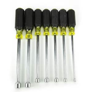 Hollow Shaft Nut Driver Set with Cushion Grip Handles (7-Piece)