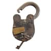 Litton Lane Brass Metal Lock and Key