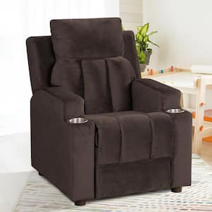 Magic Seats for Superheroes & Princesses, Deluxe Kids Recliner With Footrest, 2 Cup Holders, Push Back Toddler Recliner