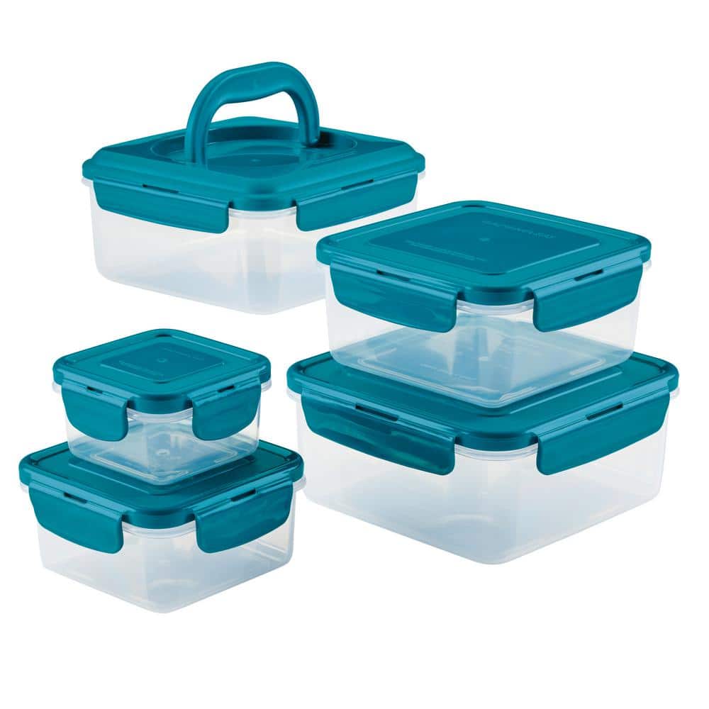 Flat Stacks USA  Collapsible Silicone Food Storage Containers