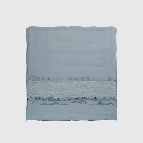 Noble House Brownwood White Queen Duvet Cover