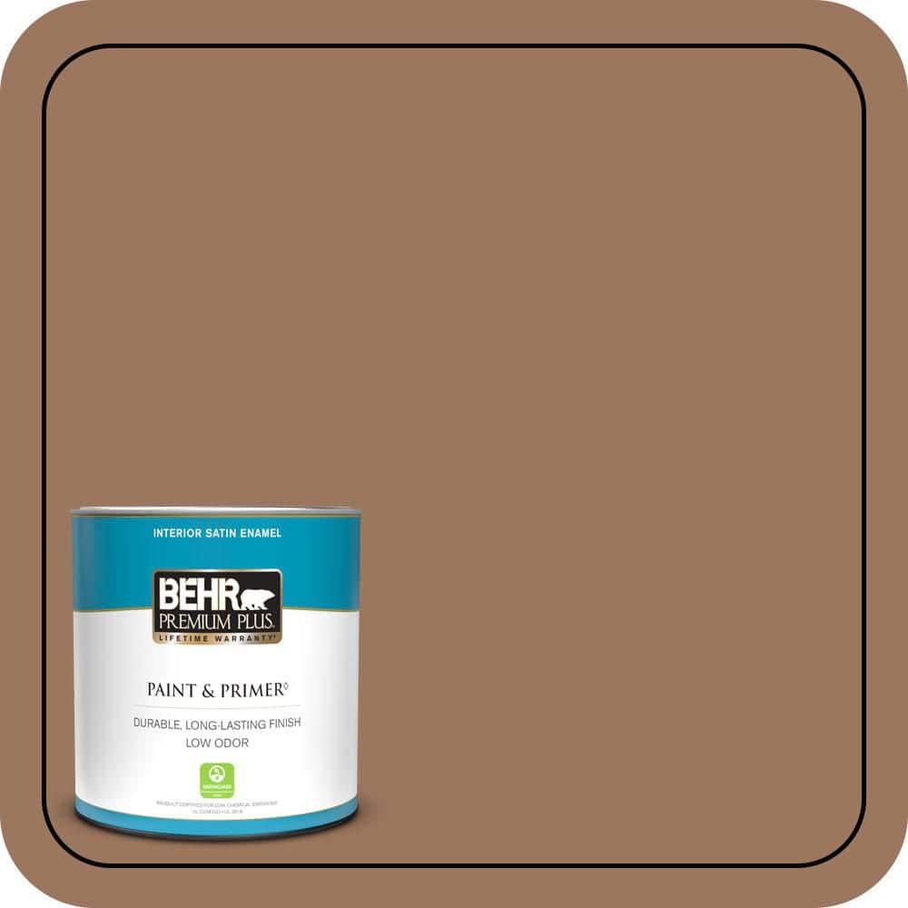 1 qt. #S220-6 Baked Sienna Satin Enamel Low Odor Interior Paint & Primer price history on PriceWatchPro
