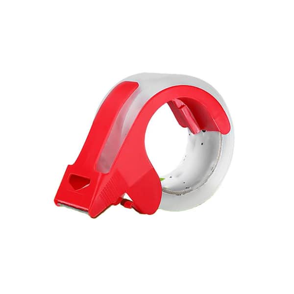 24 Rolls Heavy Duty Clear Packing Tape 1.88 in. Wide 65 yds. Per Roll 1560 Total Yards with 4 Dispensers